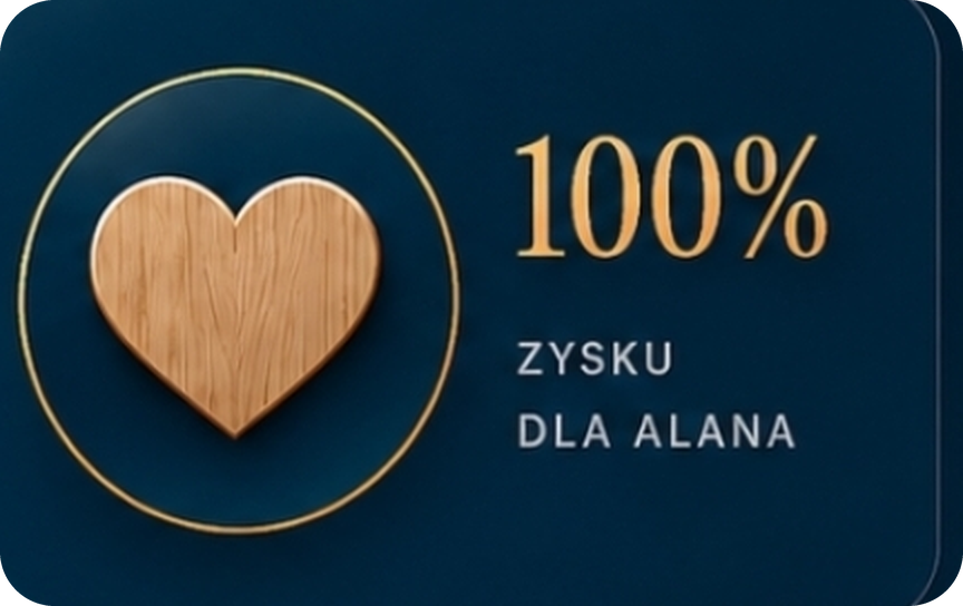 100% zysku dla Alana