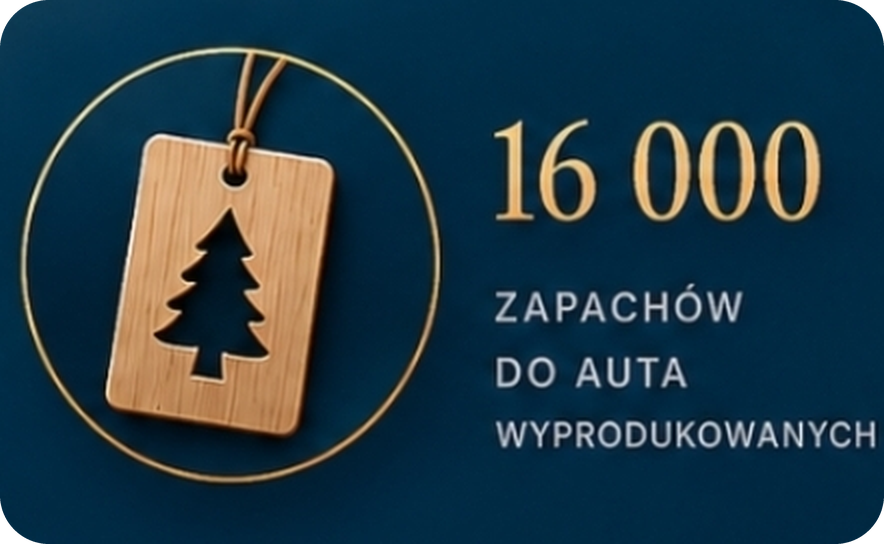 16 000 zapachów do auta wyprodukowanych